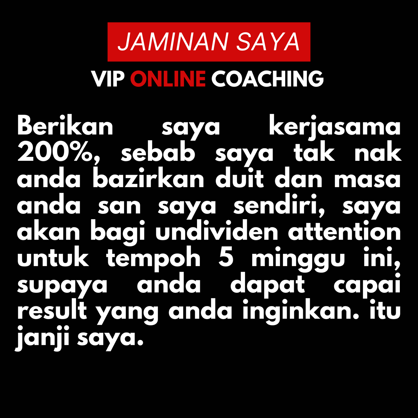 ONLINE COACHING