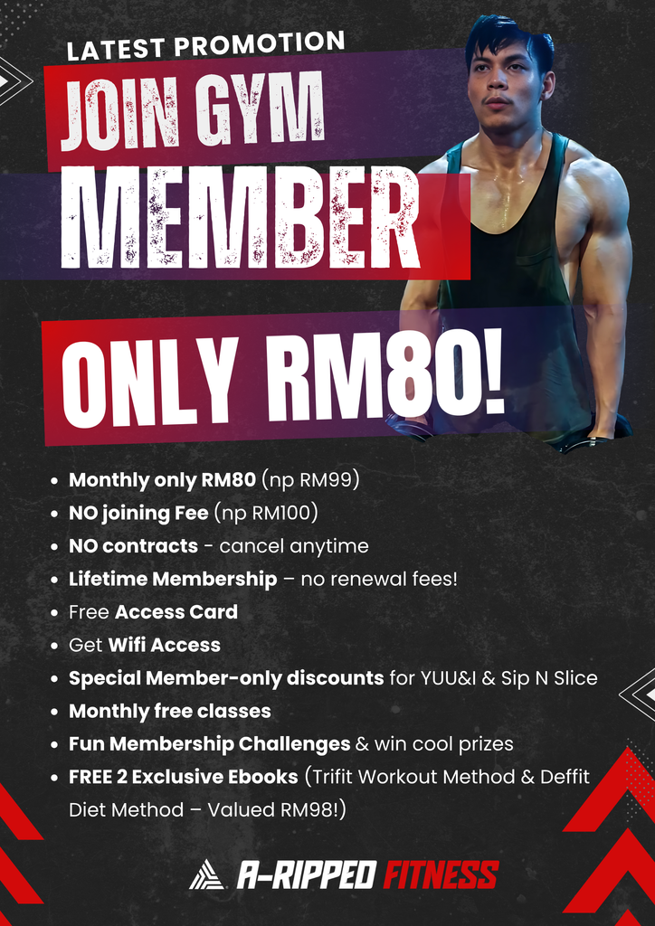 GYM MEMBERSHIP - A-RIPPED FITNESS